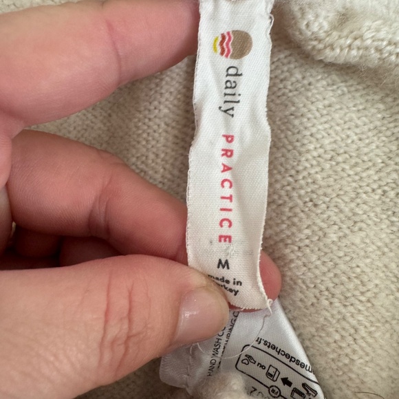 Daily Practice Huddle Up Sweatpants Colorblock Crazy Knit Women's Size M J - Picture 5 of 7